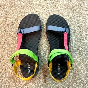 Colorful Velcro Sandals